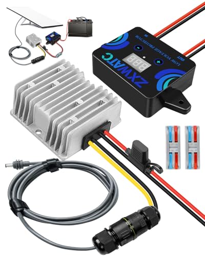 Upgrade Starlink Mini DC Conversion Kit,12V to 30V 3.5A Router Power Converter with Low Voltage Protector, Step Up Power Adapter with Male Plug Cable, Router 12V Boost Converter for RV Travel Outdoor
