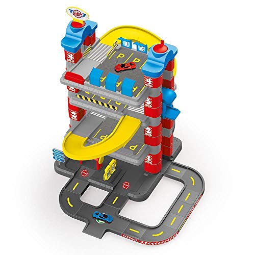 Autogarage ParkHaus Autogarage 4-Ebenen-Garage Kinderspielzeug Spiralstra&szlig;en