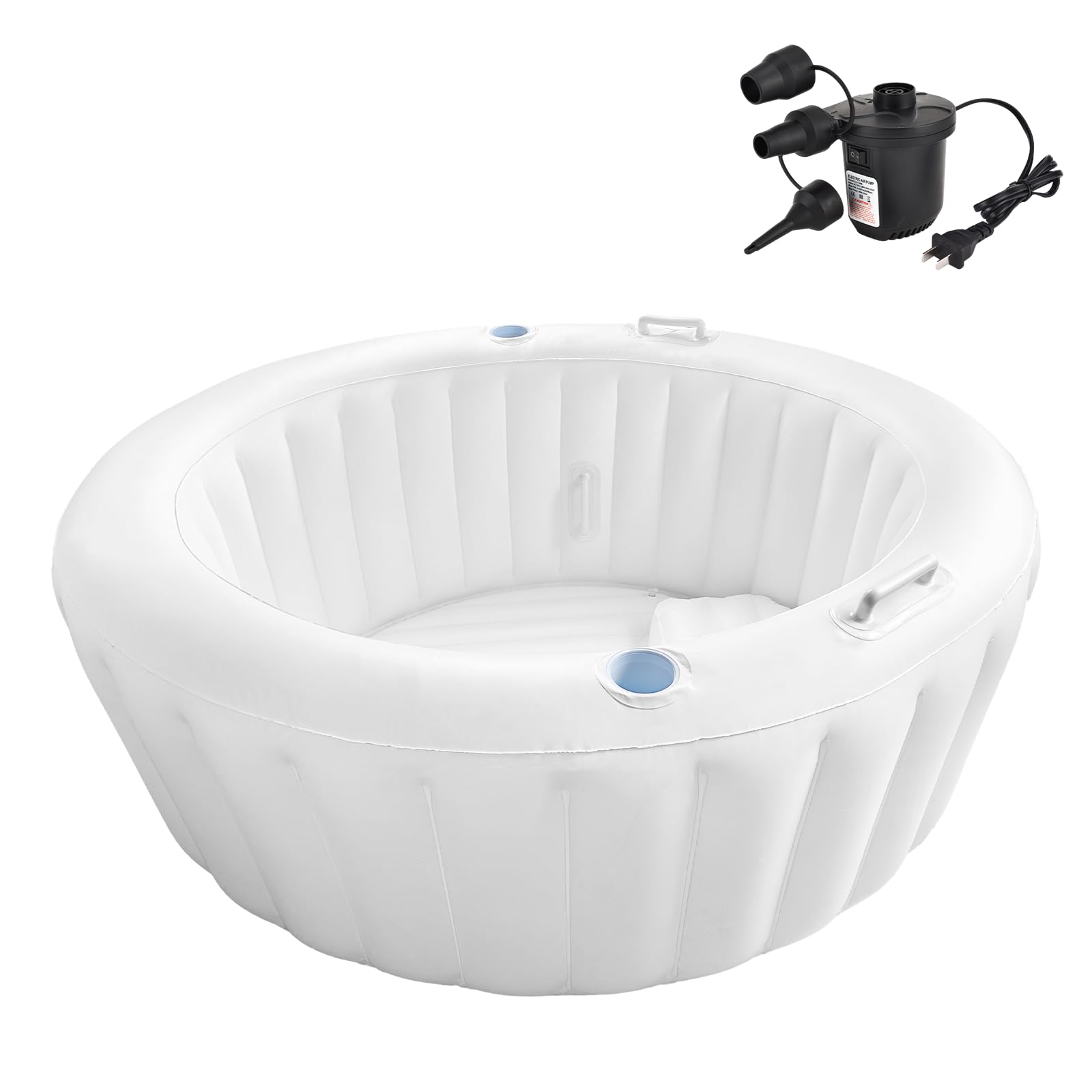 Birth Pool in Creamy Marshmallow, Premium Birth Tub, Birthing Pool for Home Birth, Home Birth Tub, Multi-Functional Pool for Relaxation and Kids Swimming, Birthing Tub Quick Inflation and Convenient