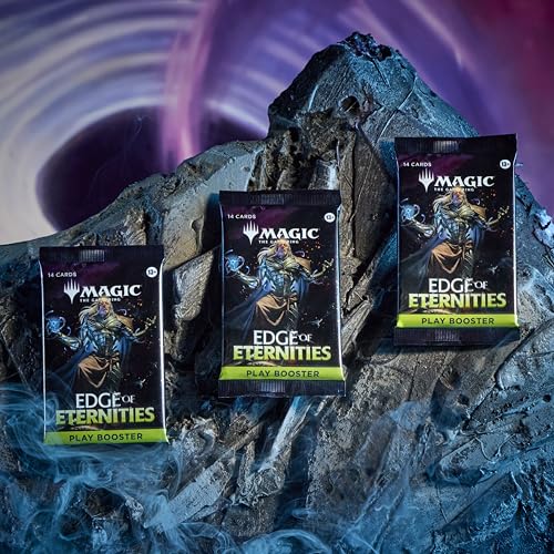 Magic: The Gathering Edge of Eternities Bundle (9 Play Boosters, 30 Lands, 1 Alt-Art Card + Exclusive Accessories)