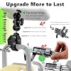 2025 New 7 Sewer Camera, HD 1080P w/DVR-32GB, [New 1s Twist-to-Unlock System] Plumbing Snake Pipe Inspection Camera, [Thicker Cable Reel] Drain Camera, 5000mAh, [360+180 Rotate] 100ft/30m