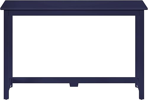 Miniatura 4 de Max & Lily Escritorio de madera maciza, 47 pulgadas, azul