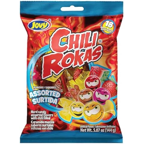 Mexican Chili Candy Assortment - Spicy and Sweet Chilli Rokas, Roka Candy, and More Cover