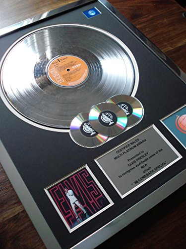 FCS ELVIS PRESLEY 1968 NBC TV COMEBACK MULTI PLATINUM DISC RECORD AWARD ALBUM LP
