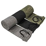 NC Knit Gun Sock 52', Silicone Treated Gun Socks Sleeve for Rifle/Shotgun Storage, Anti-Rust, (3 and 4-Pack)(3 Pack)