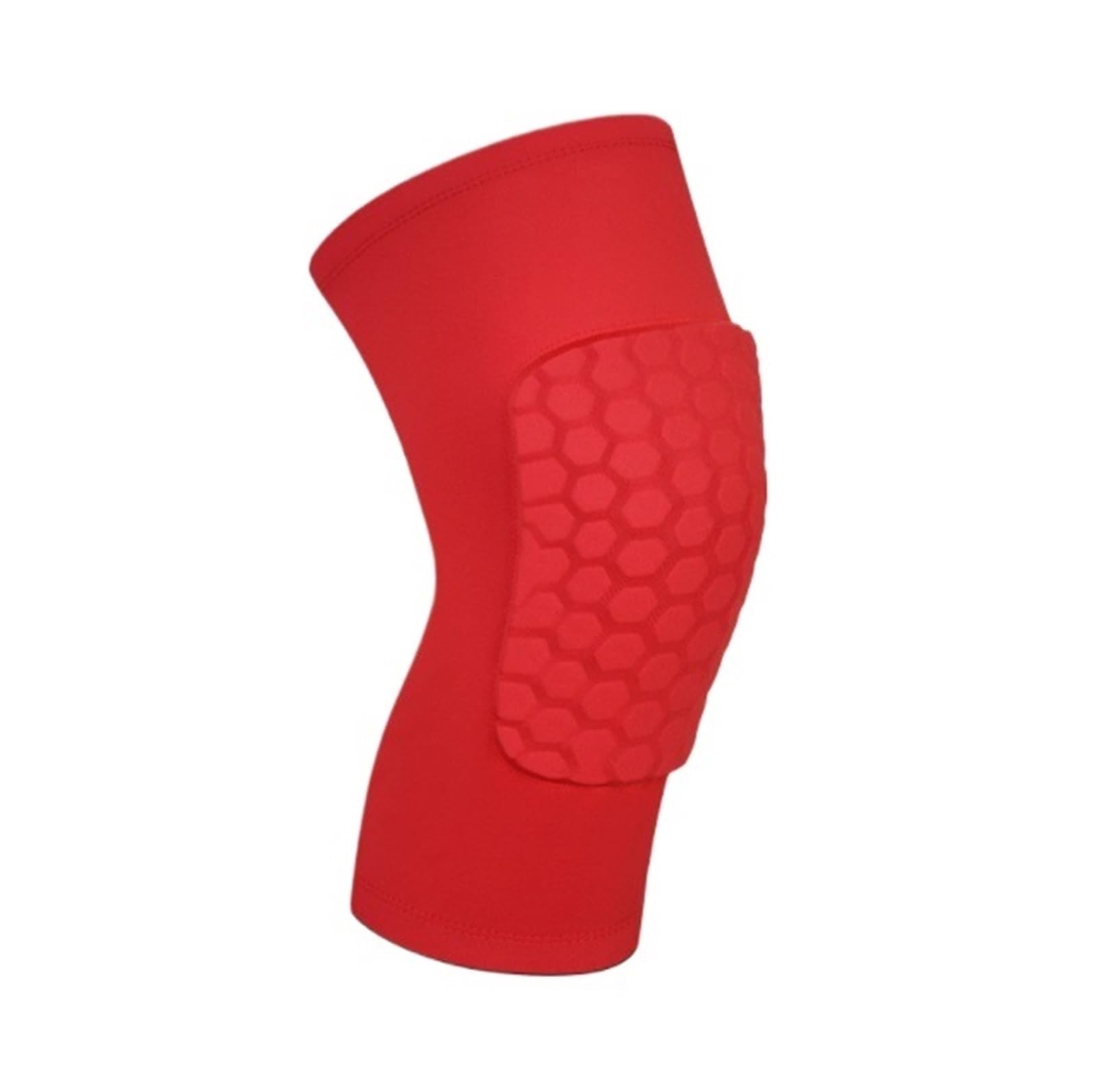 Ginocchiera Un Paio di Ginocchiere for Calcio, Corsa con A Compressione E Tutori for Le Gambe Supporto Ginocchio(Rot,XXL)