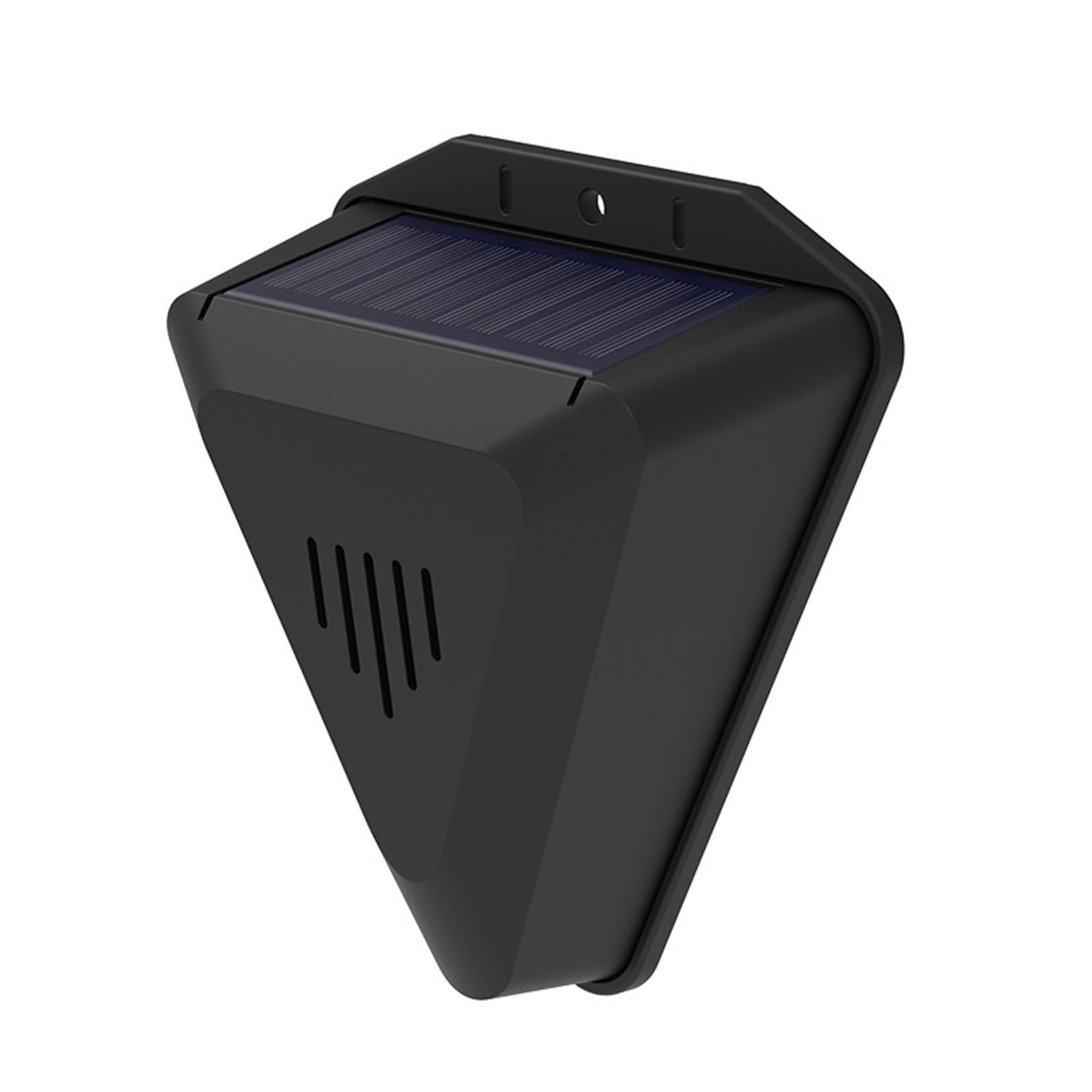 Solar Powered Bird Repellent Devices, Bird Scarers Waterproof Outdoor, Bird Repeller with Sound Light for Garden Yard, Farm Orchard Crop for Repelling Foxes Cats Dogs Squirrels