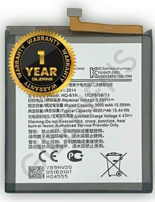 Image of Original HQ-61N Battery for Samsung Galaxy M01 SM-M015G, SM-M015F, SM-M015G /DS, SM-M015F /DS Battery with 1 Year Warranty** (HH31)