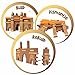 Imagimake Mapology Monuments of India - Construction Set - Make 10 Monuments - Educational Toy for Boys & Girls Above 5 Years