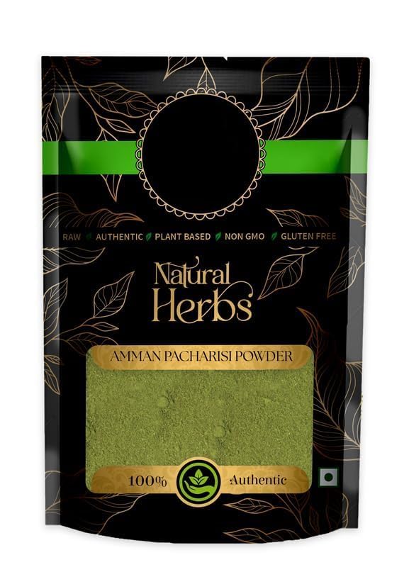 Amman Pacharisi Churan d'Euphorbia Hirta pure et brute, pack 500g