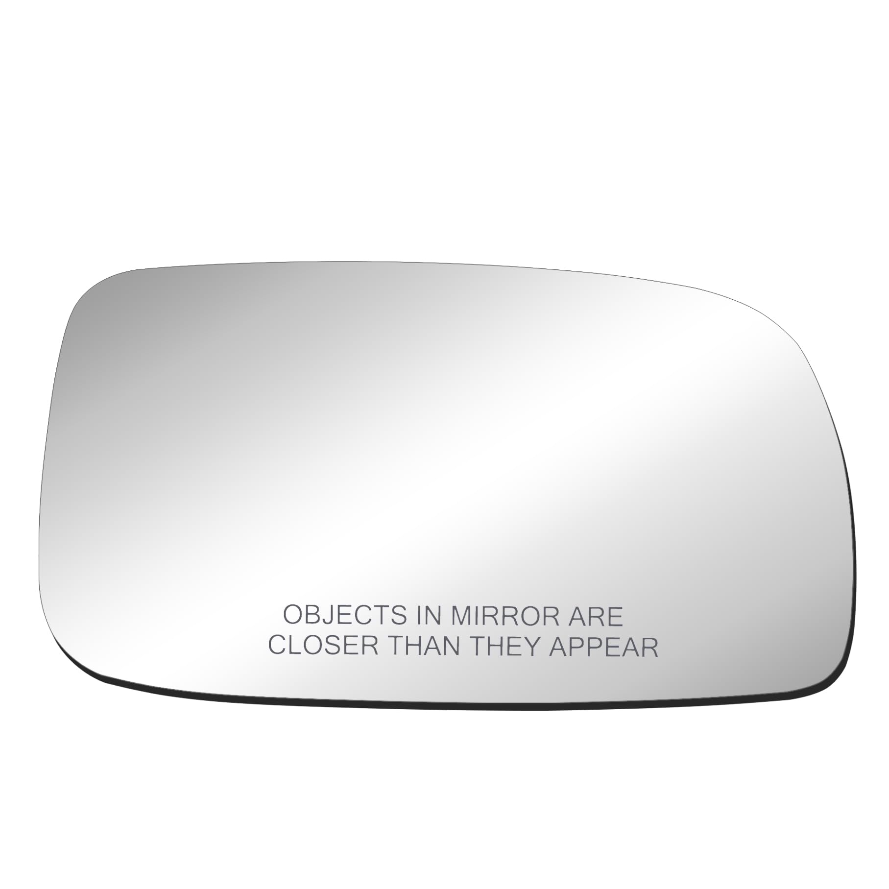 BOOLEE Mirror Glass Replacement fit for 2007-2012 Toyota Camry/Camry Hybrid (1st digit of VIN is a 1,4 or 5 made in USA Only) Passenger Right Side RH With Adhesives