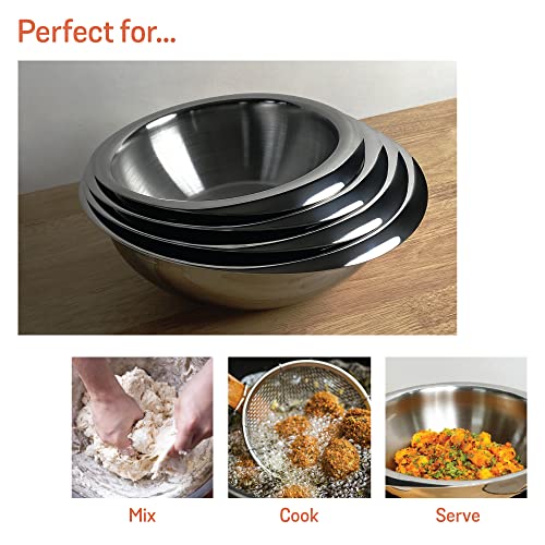 Image of Meyer Trivantage Stainless Steel Triply 2 Piece Cookware Set - Tasla + Glass Lid, 20cm