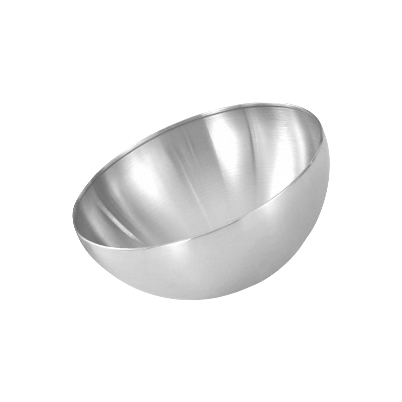 Buxuaaaa Silver Multifuntional Stainless Steel Bowl Easy Cleaning Bowl Giftable Kitchen Accessories Suitable For Cooking Enthusiasts Salad