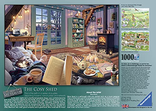 Ravensburger 15175 My Haven No. 6. The Cosy Shed Puzzle für Erwachsene und Kinder, ab 12 Jahren, Mehrfarbig – Bild 7