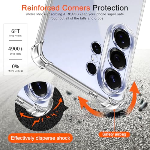 Image of Lustree Back Cover Transparent Case Compatible with Samsung Galaxy S26 Ultra | Clear + TPU Case with 4 Corner Air Cushion Protection & Camera Protection | Slim& Stylus Cover for Samsung S26 Ultra