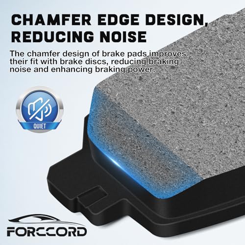 Forccord Front Ceramic Brake Pads
