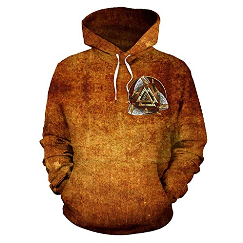 Sweat à Capuche Viking Homme : Finis les Vêtements Fades et Fragiles