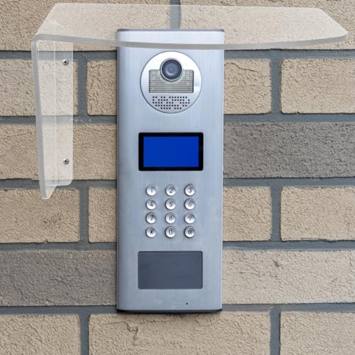 Cubierta protectora para cerradura electrónica exterior y asistencia 4