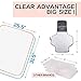 Portable Changing Pad - Waterproof Reusable Baby Changing Mats for Girls Boys - Large Size 25.5”x31.5” Pack of 2 - Reinforced Seams & Free Storage Bag - Change Diaper Mat On The Go - Warranty 2 y