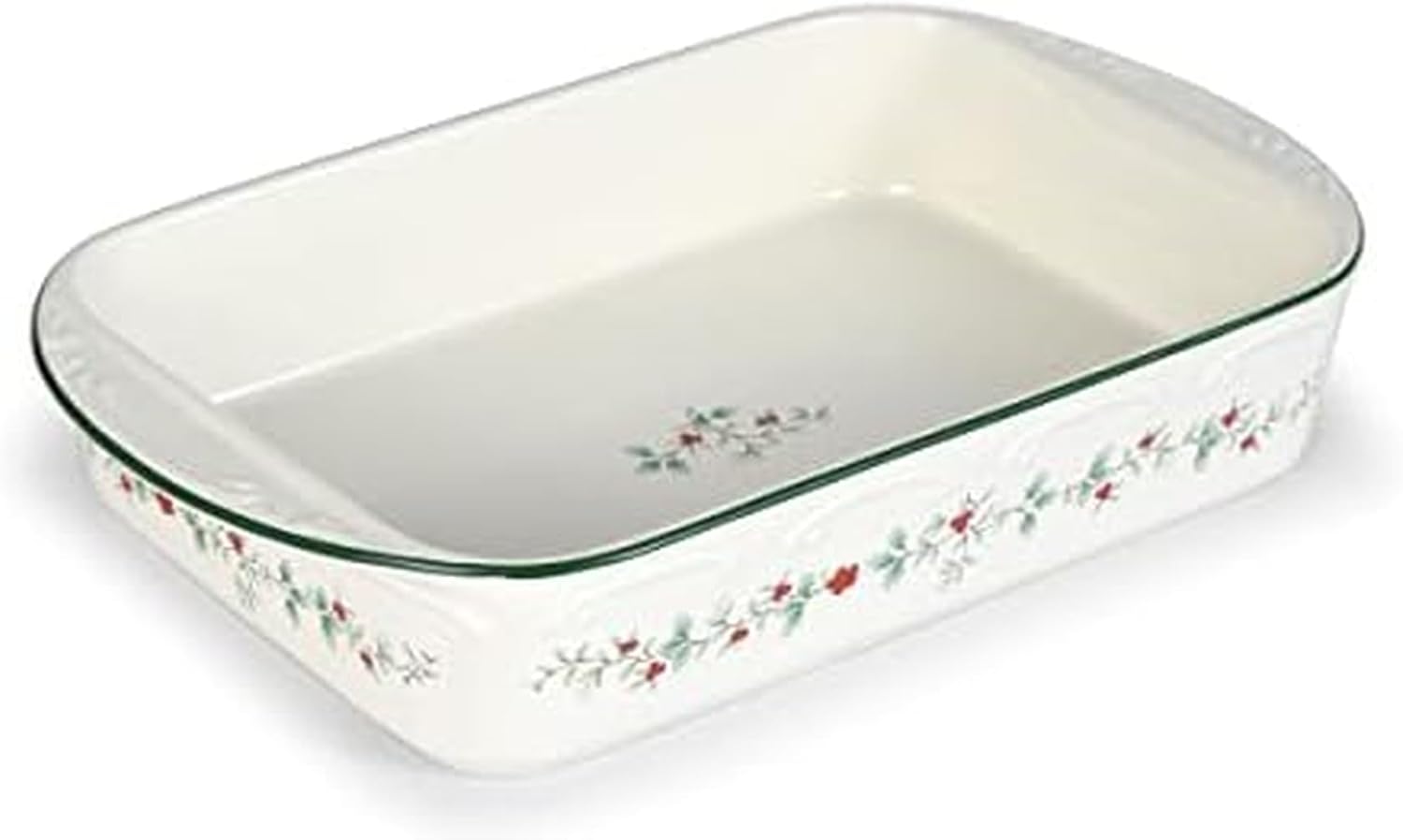 Pfaltzgraff Winterberry Rectangular Baker, 13 Inch