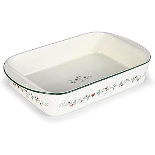 Pfaltzgraff Winterberry Rectangular Baker, 13 Inch