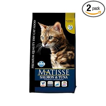 Matisse Premium Salmon & Tuna Dry Cat Food - 1.5 Kg Each - Pack of 2