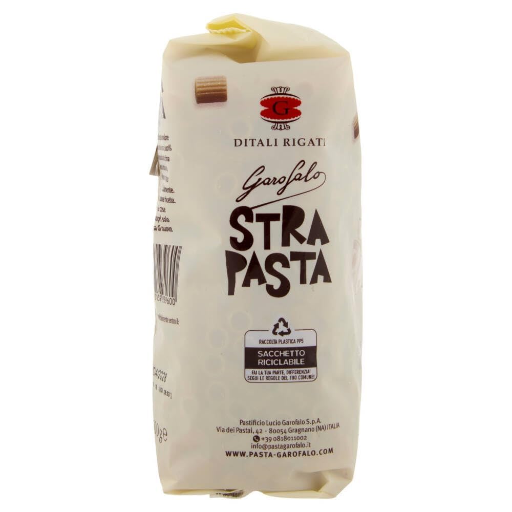 Italian Gourmet Bundle 24x Garofalo Strapasta Ditali Rigati 500g + Italian Gourmet Polpa, proteinreiche Pasta aus Hartweizengrieß, ballaststoffreich, kurze Röhrennudeln, Vorratspack 12kg