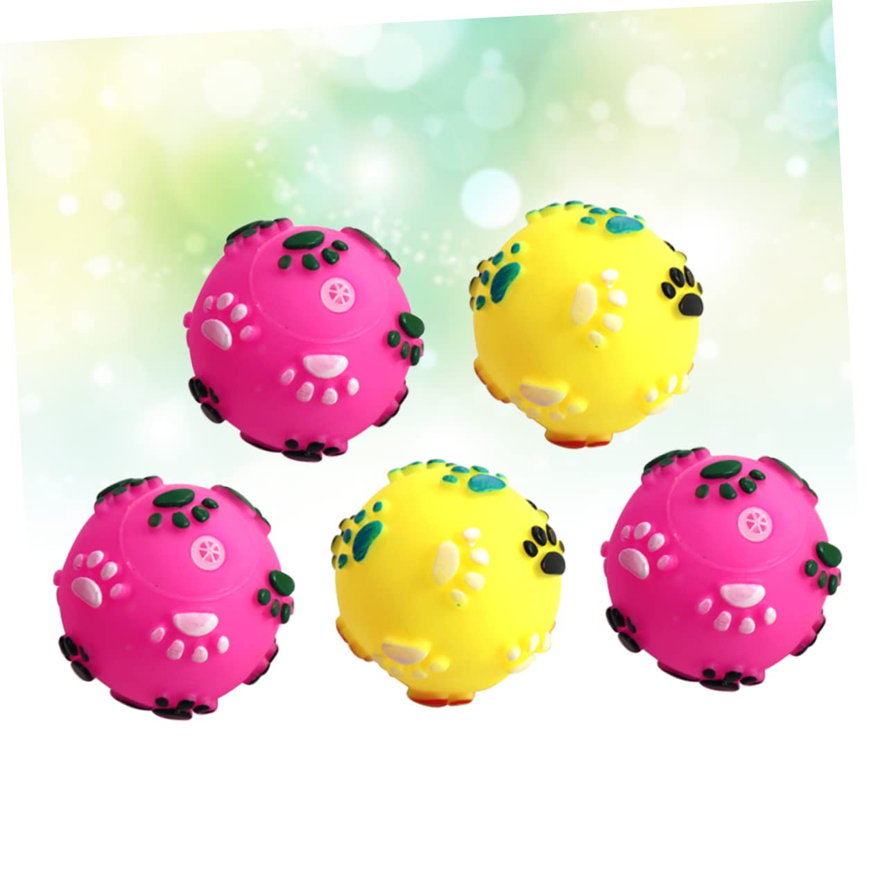 Toddmomy 15 Piezas De Juguete De Sonido Gatito Juguetes Bolas De Gatito Bolas De Cachorro De Entrenamiento para Mascotas Pequeño De El Gato Recoger La Pelota