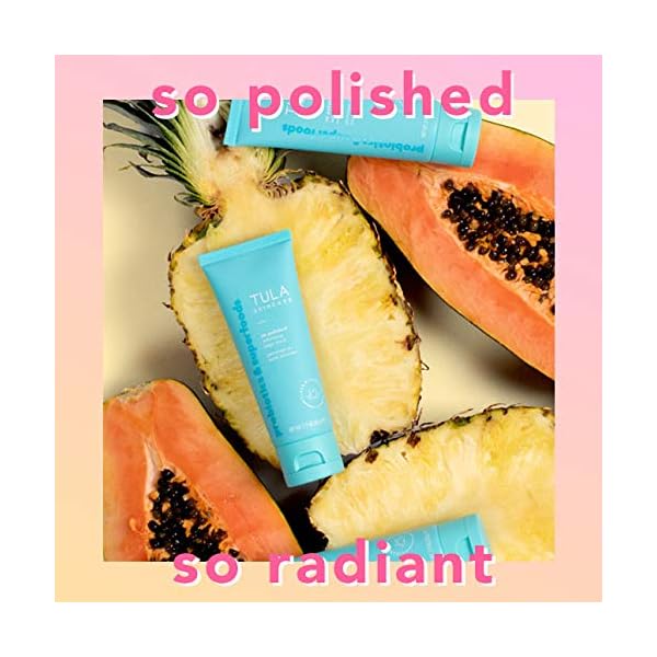 TULA-Skin-Care-So-Polished-Exfoliating-Sugar-Scrub-Face-Scrub-Gently-Exfoliates-with-Sugar-Papaya-and-Probiotic-Extracts-for-a-Softer-and-Radiant-Looking-Complexion-29-oz TULA Skin Care So Polished Exfoliating Sugar Scrub - Face Scrub, Gently Exfoliates with Sugar, Papaya, and Probiotic Extracts for a Softer and Radiant-Looking Complexion, 2.9 oz.