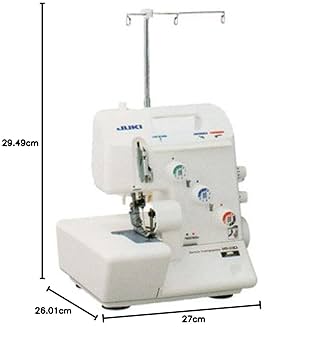 ◆超美品●ＪＵＫＩ ロックミシン１本針３本糸 BL3-437MR●B-C Amazon | JUKI 1本針3本糸差動送り付きオーバーロックミシン MO