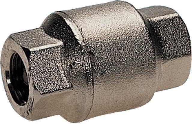 Válvula antirretorno RVM-G11/2I-G11/2I-20-MSV-EPDM - con baja pérdida de flujo de latón niquelado rosca hembra G