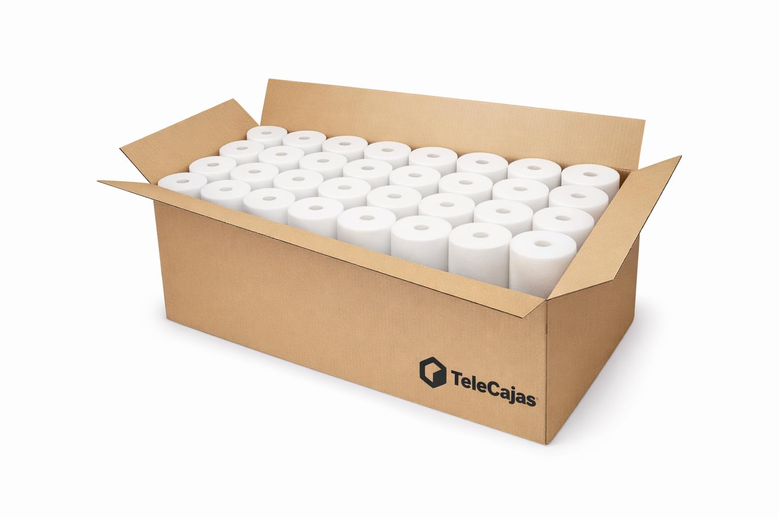 TELECAJAS | 40 Rollos Foam 50 cm x 10 m de 2 mm de espesor | Material: Espuma de polietileno | Pack de 40 bobinas