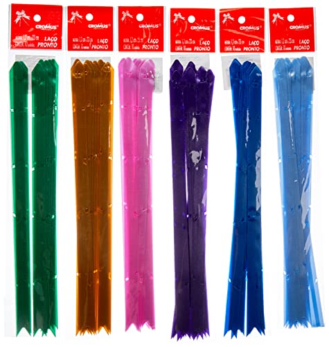 Laco Pronto 12 mmx24 cm. Liso Sortidos - Caixa com 200 Cromus Multicor