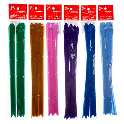 Laco Pronto 12 mmx24 cm. Liso Sortidos - Caixa com 200 Cromus Multicor