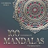 100 handgemalte Mandalas für Erwachsene | Achtsamkeits-Malbuch für eine kreative Auszeit | Malspass auf 100 einzigartigen Mandala-Malvorlagen zur ... und Inspiration - inkl. kostenlosem Download - Colorbook Design 