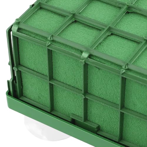 Cage mousse florale carrée ventouse x12 pour centre de table - 4