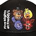 Five Nights At Freddy's Character Heads Youth Brown Traditional Adjustable Baseball Cap