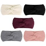 AOPRIE Winter Headbands for Women Girls Ear Warmers for Women Ear Covers for Cold Weather Knit Wide Thick...