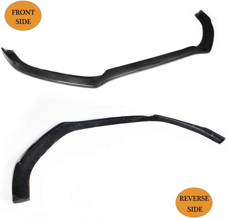 MCARCAR KIT Carbon Fiber Front Bumper Lip Compatible with Audi A5 B8.5 Sline S5 2Door 4Door 2012-2016 Add-on Chin Spoiler Splitter Protector Factory Outlet