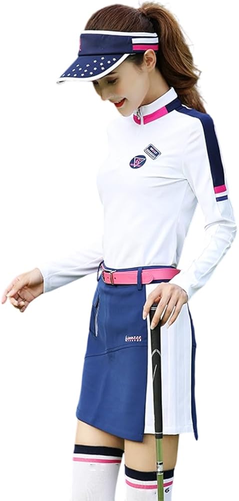 レディース　ゴルフウェア　7点セット＋おまけ Amazon.co.jp: [YFHBSKS] ゴルフウェア レディース セットアップ