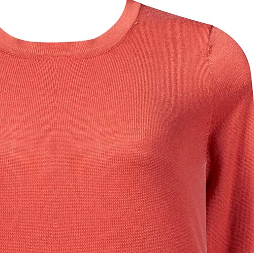 Suéter Básico em Tricô Fio 7 Decote Redondo Seiki 830316-GG-Bronze