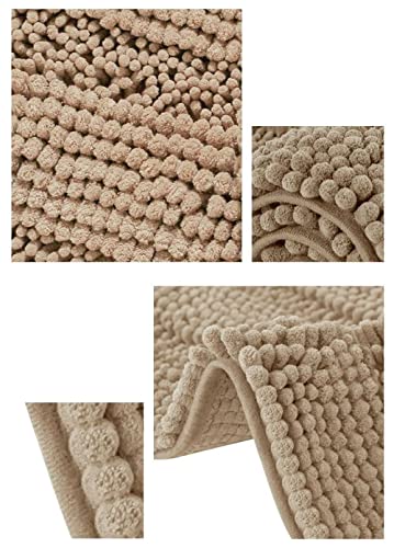 Claean-Acces-Home Toilettendeckelbezug Zweiteilige Badezimmer-Anti-Ski-Neil-Matten, Heimmatten, Badezimmermatten, Teppiche-Blauer See_43*61+50 * 80+50 * 50 (U) – Bild 4