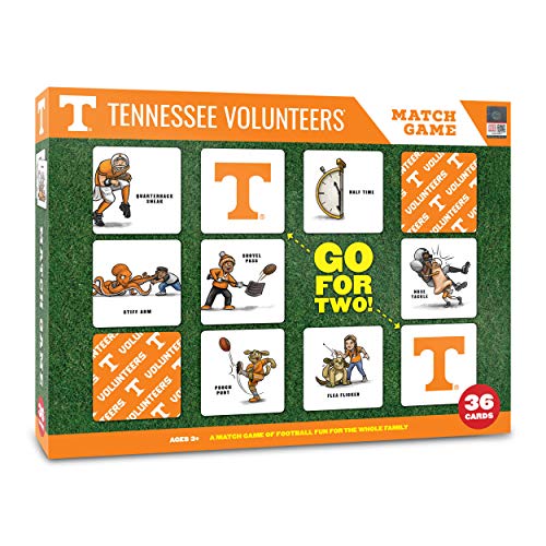 Image of YouTheFan NCAA Officially-Licensed Memory Match Game - Humorous, Team-Specific, Original Hand-Drawn Artwork, Fun for the Whole Family, for Fans Young and Old