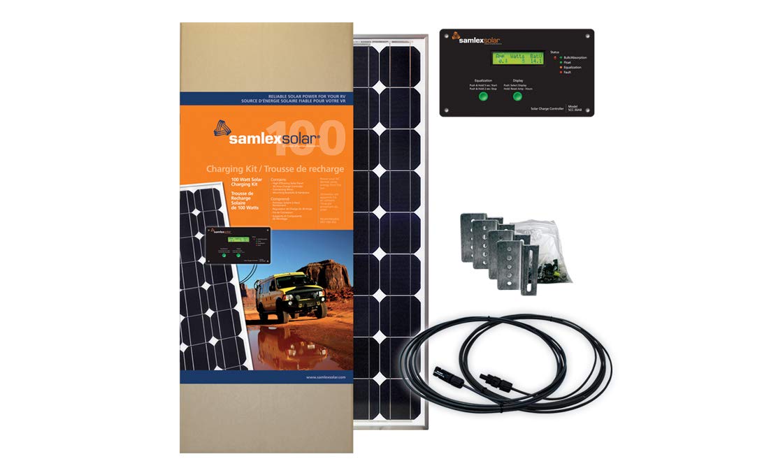 Samlex AmericaSRV85KIT 85W Solar Charging Kit