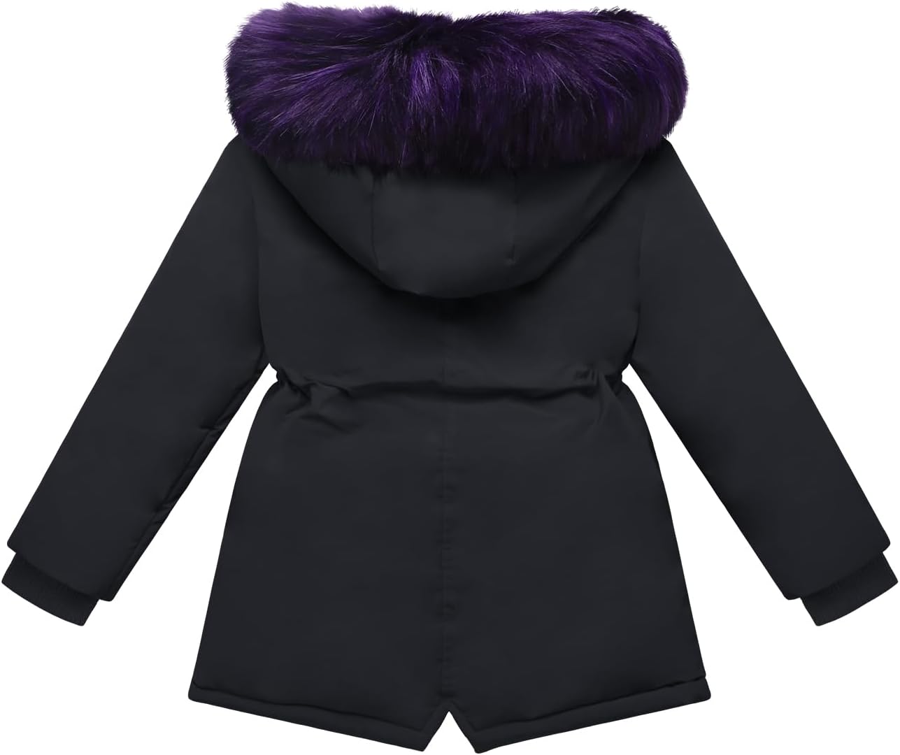 Girl Winter Coat Heavyweight Padded Puffer Jacket Kids Parka Fleece Snow Clothes - Image 2