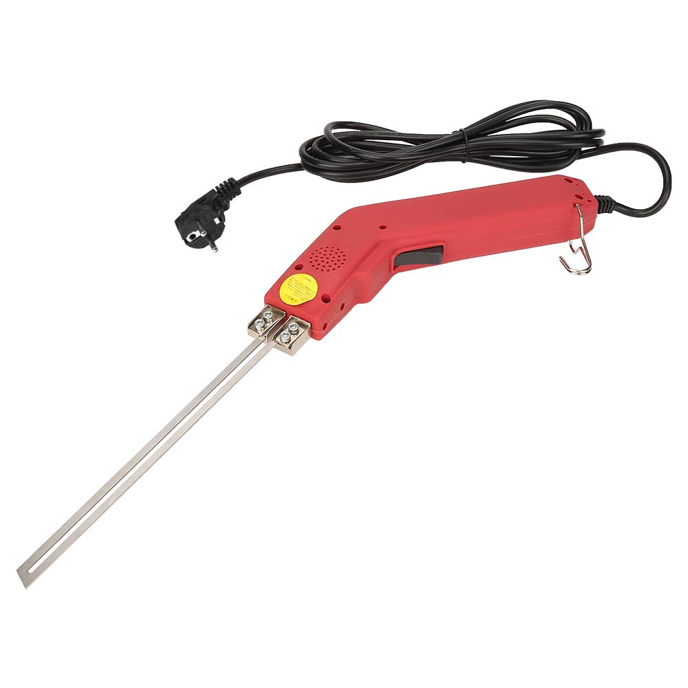 Coupeur de Mousse Couteau à Fil Chaud Electrique Couteau à Mousse Styro de Coupeur de Mousse Electrique Tenu dans La Main 25cm 250W 220V Prise Européenne (22cm 200W)