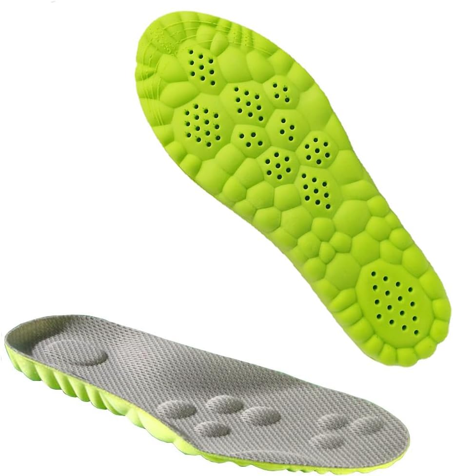 Memory Foam Kids Shoes Insoles- Childrens Comfort Insoles Kids Inserts for Arch Support and Comfort (L Big Kids 4-7) - Image 3