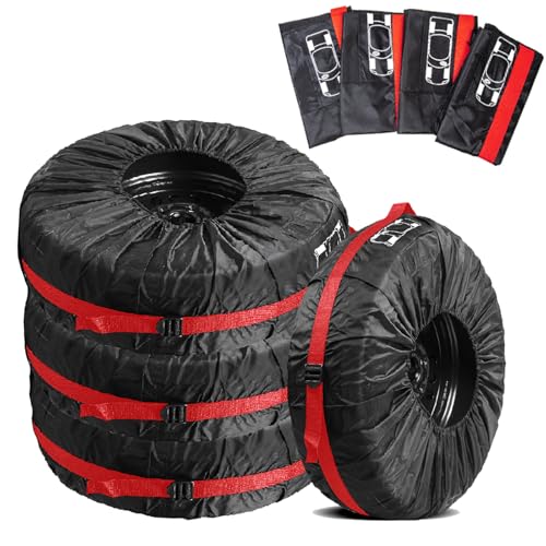 4 Stück Reifentaschen Set, 19-23 Zoll Reifensäcke, Reifentüten mit Tragegriff, Große Reifenabdeckung, Reifenschutzhülle, Autoreifen Taschen, Reifenhülle zum Transport, Lagerung von Reifen 4 Stück Reifentaschen Set, 19-23 Zoll Reifensäcke, Reifentüten mit Tragegriff, Große Reifenabdeckung, Reifenschutzhülle, Autoreifen Taschen, Reifenhülle zum Transport, Lagerung von Reifen
