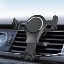 FXDSCA Handyhalterung Auto für BMW Z1 E30 Z3 Z3M E36 i3 i3s i3-S iX, 360° Drehbar Lüftung Handyhalter Auto Handy Halterung Auto Universal Autohalterung Handyhalter Zubehör,E Black