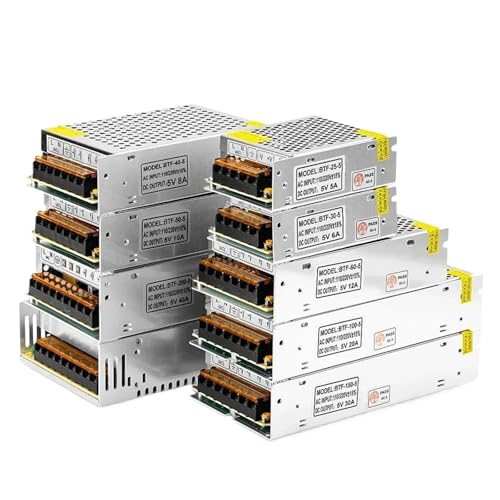 Alimentation 220V 12V 5A transformateur pour ruban LED